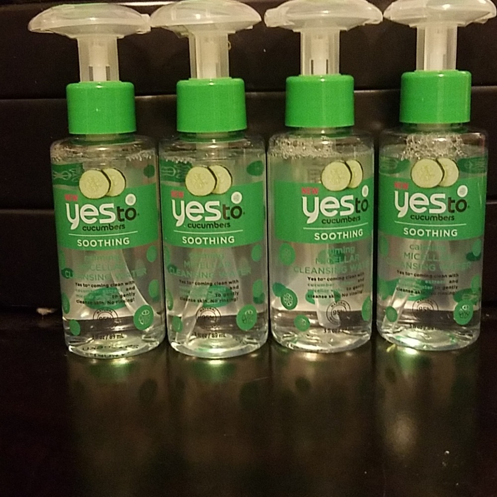 Yes to cucumbers micellar cleansing water